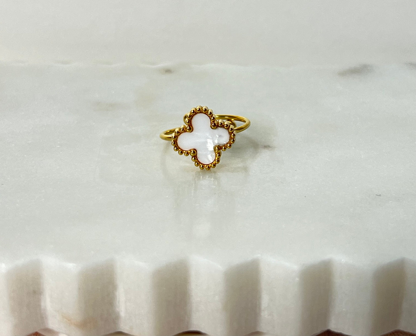 Four leaf Clover Ring