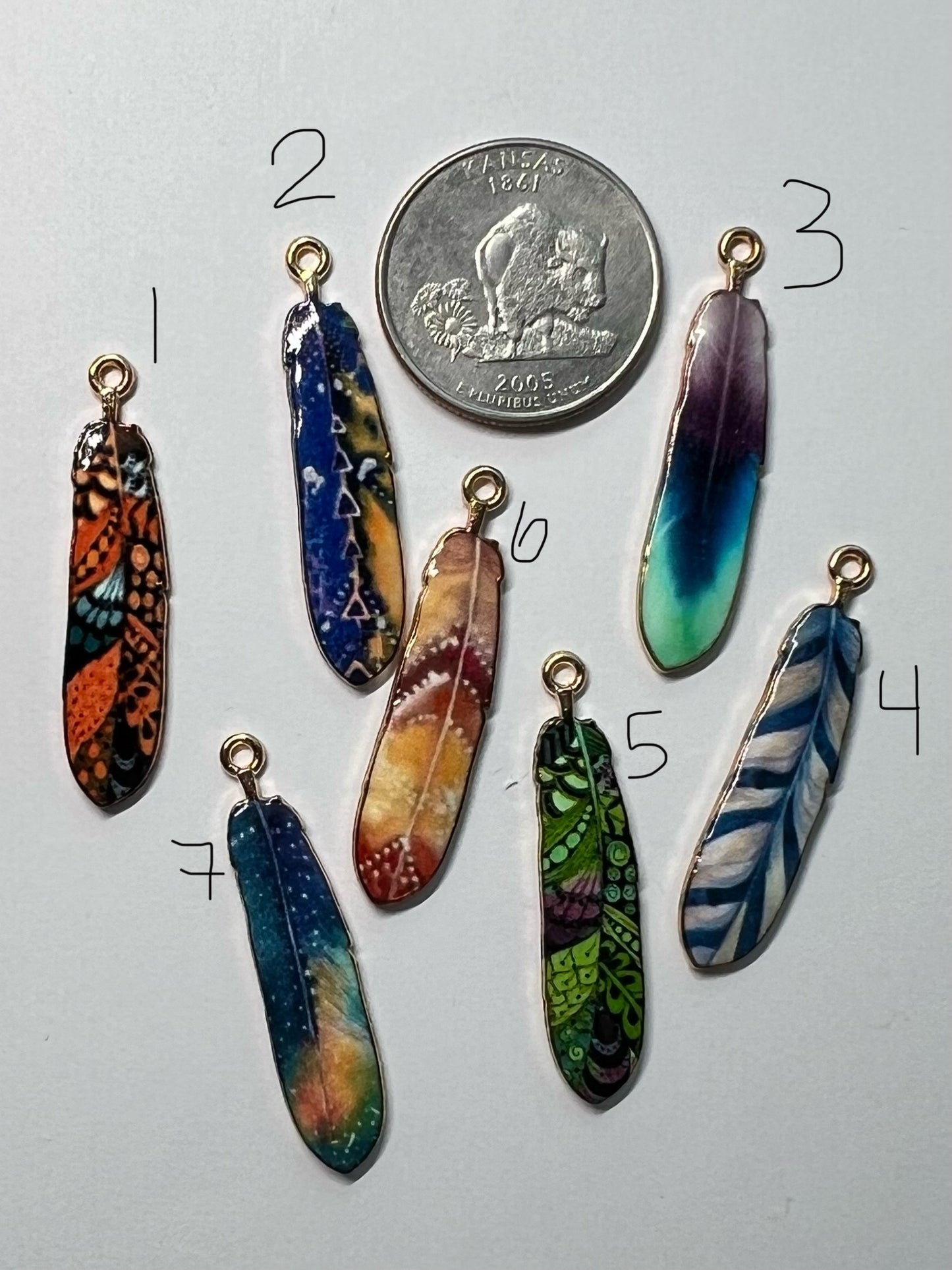 Feather Charm