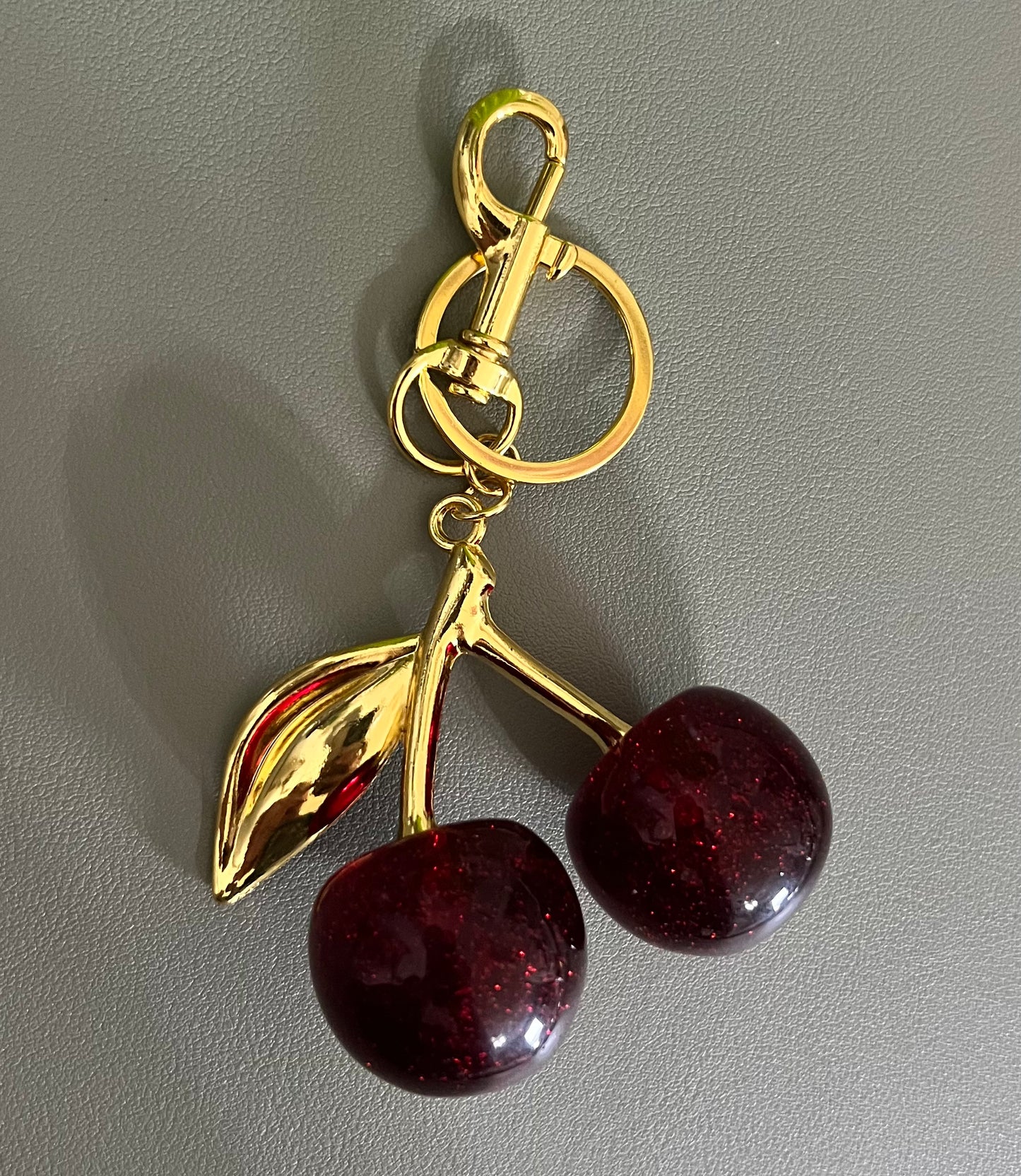 Cherry Bag Charm