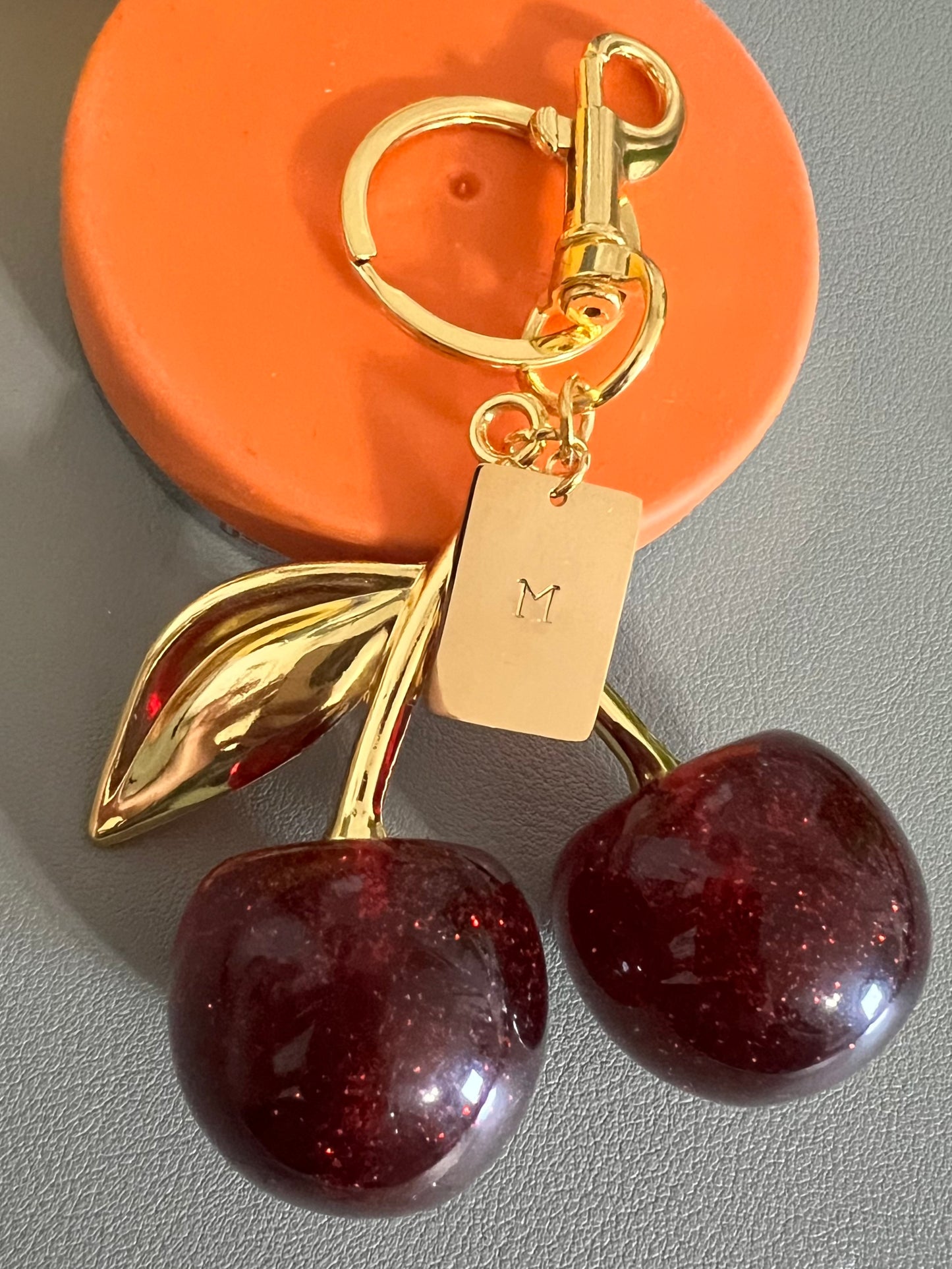 Cherry Bag Charm