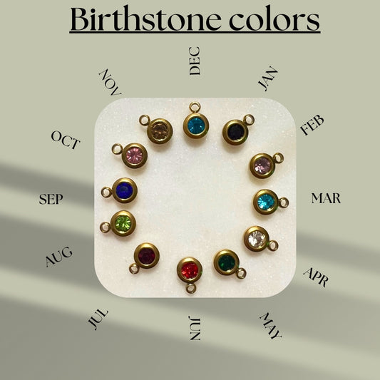 Birthstone Charms